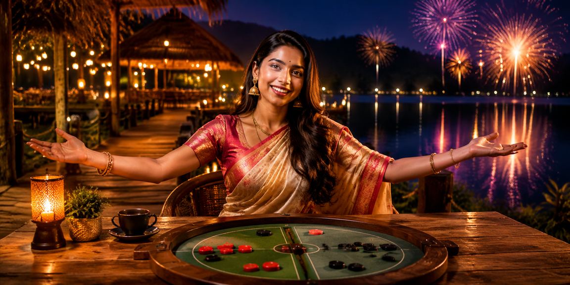 সিলেটে লাল-সবুজ আলোয় তিন পাত্তি গেমে বোনাস ব্যবহার করছেন একজন খেলোয়াড়