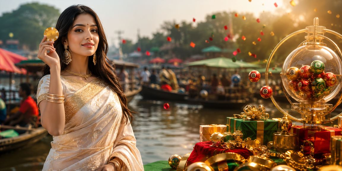 বরিশালে লটারি বিজয়ীর উৎসব মুহূর্ত