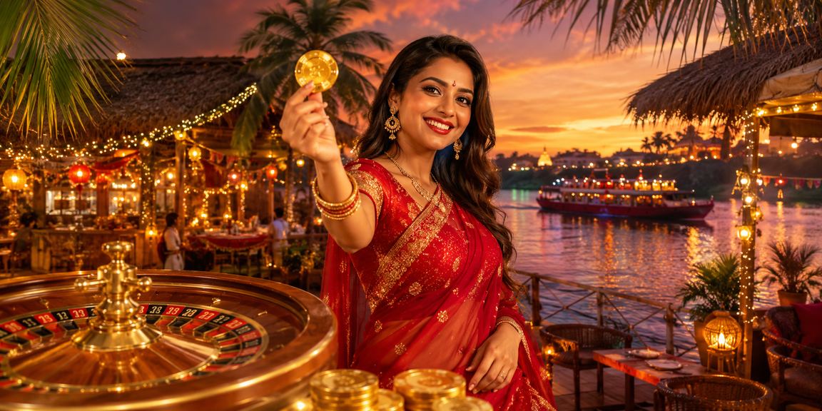 ময়মনসিংহে শাড়ি পরা একজন নারী মোবাইলে অনলাইন গেমিং উপভোগ করছেন