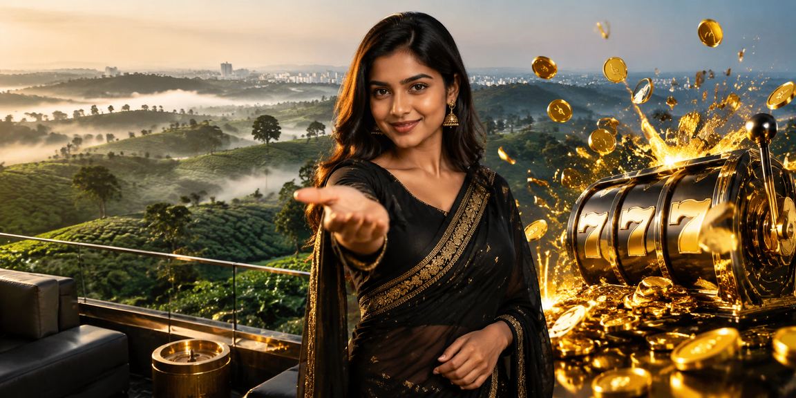 সিলেটের চা বাগানে মোবাইলে স্লট গেম উপভোগ করছেন ব্যবহারকারী